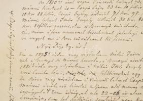 cca 1882-1942 Nagyvárad, Berettyó-körösi vízszabályozó és ármentesítő társulathoz fűződő iratanyag, ...