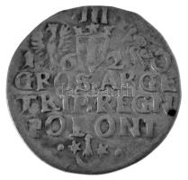 Lengyel-Litván Nemzetközösség 1620. 3gr Ag "III. Zsigmond" Krakkó (1,93g) T:XF patina
Pol...