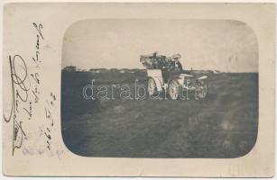 1911 Korai osztrák automobil / Austrian vintage automobile. photo (szakadások / tears)