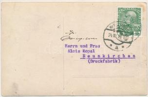 1911 Korai osztrák automobil / Austrian vintage automobile. photo (szakadások / tears)