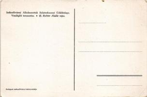 Balatonkenese, Székesfővárosi Alkalmazottak Üdülőtelepe, vendéglő terasza s: Ifj. Richter Aladár (EK...