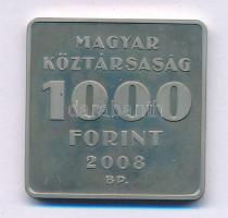 2008. 1000Ft Cu-Ni "Telefonhírmondó - Puskás Tivadar" kapszulában T:AU (eredetileg PP) pat...