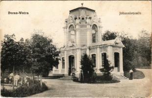 Vatra Dornei, Dornavátra, Bad Dorna-Watra (Bukovina, Bukowina); Johannisquelle / spa, spring source + "K.u.K. Zensuriert Dorna-Watra" (EB)