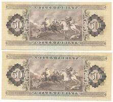 1989. 50Ft (2x) sorszámkövetők "D 101 080488 - D 101 080489" T:UNC
Adamo F21