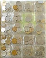 340db-os vegyes külföldi érmetétel, benne Macedónia, Szlovénia, Szerbia, Horvátország, Jugoszlávia é...