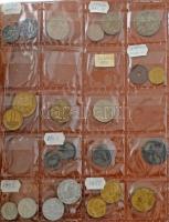 340db-os vegyes külföldi érmetétel, benne Macedónia, Szlovénia, Szerbia, Horvátország, Jugoszlávia é...