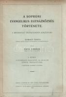 Payr Sándor: 
A soproni evangelikus egyházközség története. A reformáció négyszázados jubileumára. ...