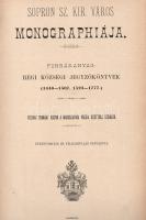Sopron sz. kir. város monographiája: Régi községi jegyzőkönyvek (1446-1507, 1523-1777). [Két kötetbe...