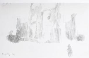 Szemethy Imre (1945-): Írországi egységcsomag, 44 db rajz, 1993. Ceruza, papír, mindegyik jelzett. M...