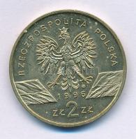 Lengyelország 1996. 2Zl "Sün" forgalmi emlékérme T:AU Poland 1996. 2 Zlote "Hedgehog&...