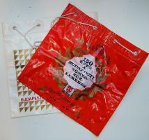 2db 150 éves a Budapesti Tömegközlekedés szatyor, felfújható párnaként is funkcionálható