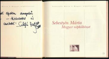 Sebestyén Márta: Magyar népköltészet. (Dedikált!) Jankovics Marcell rajzaival. Bp., [2004], Helikon....