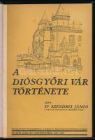 Szendrei János: A diósgyőri vár története. Bp., 1927, Kir. M. Egyetemi Nyomda, 94+(2) p. Első kiadás. Átkötött félvászon-kötésben, kissé kopott, sérült gerinccel, belül túlnyomórészt jó állapotban.