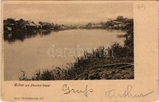 1899 (Vorläufer) Gatún am Panama Canal. Serie Mittel Amerika 227. (EK)