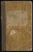 1850 Vándorkönyv Klosterneuburg, több bejegyzéssel 50p