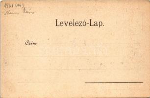 Muraszombat, Murska Sobota; Szapáry várkastély keleti, déli és északi oldala, közkórház / castle, ho...