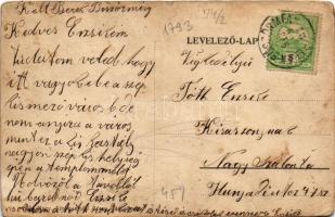 1913 Berekböszörmény, Beregböszörmény; Református templom, jegyzői lak, szövetkezeti üzlet (EB)