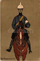 1916 Der Schiedsrichter / German military art postcard. Druck u. Verlag von B. Dondorf litho (EK)