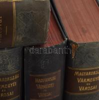 Magyarország vármegyéi és városai I-XXII. Kötet. Majdnem teljes sorozat. Magyarország monográfiája. ...