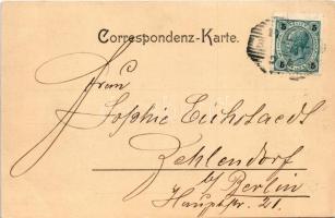 1901 Zidani Most, Steinbrück; general view, railway station, bridge. Max Helff (Judenburg) (EK)