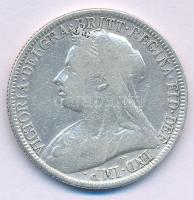 Nagy-Britannia 1898. 1Fl Ag "Viktória" (11,24g) T:VF Great Britain 1898. 1 Florin Ag "...