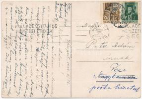 1944 Szebb Jövőt! Adjon Isten! Magyar Leventemozgalom irredenta propaganda képeslapja. Klösz / Hunga...