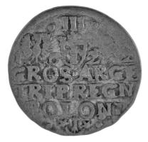 Lengyel-Litván Nemzetközösség 1622. 3gr Ag "III. Zsigmond" Krakkó (1,73g) T:VF Polish-Lithuanian Commonwealth 1622. 3 Groszy (Trojak) Ag "Sigismund III" Kraków (1,73g) C:VF Kopicki 1227.