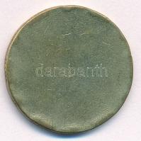 1983-1989. 10Ft veretlen lapka, perem motívummal (6,11g/25,5mm) T:AU, karc Hungary 1983-1989. 10 Forint raw, unimpressed coin with edge motif (6,11g/25,5mm) C:AU, scratch