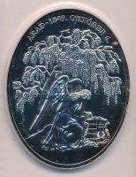 DN "Tizenhárom aradi vértanú - Lázár Vilmos" ezüstözött Cu-Zn emlékérem, tanúsítvánnyal (3...