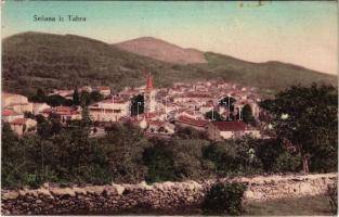 1912 Sezana, Sesana; Tabra. J. Pirjevec / Tabor (fl)