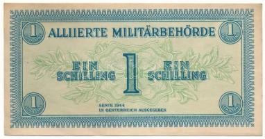 Ausztria / Szövetséges megszállás 1944. 1Sch T:F szép papír Austria / Allied occupation 1944. 1 Schilling C:F fine paper Krause P#103