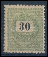 1899 30kr (6.000) (foghibák / perf. faults)