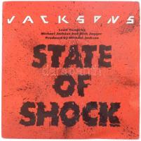 Jacksons - State Of Shock. Vinyl, 7", 1984, VG