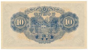 Japán 1943-1944. 10Y T:VF Japan 1943-1944. 10 Yen C:VF Krause P#51