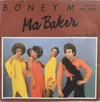 Boney M - Ma Baker, Vinyl, 7" kislemez, 45 RPM, Single, Stereo. 1977 Magyarország (VG+)