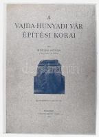 Möller István: A vajda-hunyadi vár építési korai. Bp., 1913, Franklin. Félvászon kötés, ex librisszel, benne egy plusz rajzzal a vár átépítés előtti időszakából, szép állapotban.