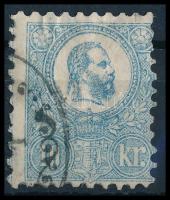 1871 Kőnyomat 10kr (30.000) (elvékonyodás / thin paper)