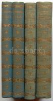 ~1925 4db könyv a Külföldi Regényírok sorozatából, mint: F. E. Sillanpää: Silja I-II. kötete, Selma Lagerlöf: Gösta Berling I. kötete illetve Roger Martin Du Gard: Egy lélek története II. kötete, mind jó állapotban
