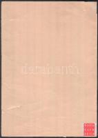 cca 1940 Kosztümös hölgyet ábrázoló divatfotó, Laub Juci budapesti fényképész felvétele, eredeti, sé...