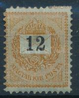 1888 Sztereo 12kr keskenyre fogazva (8.000)