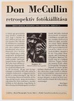 Don McCullin: A Retrospective. 1993-1994. London, The British Council. Kiadói papírkötés, jó állapot...