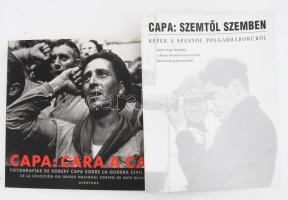 2 db Capa katalógus - Capa: Cara a Cara. + Capa: Szemtől szemben. Képek a spanyol polgárháborúból. Kiadói papírkötés, jó állapotban.