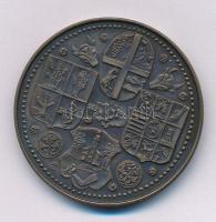 Tóth Sándor (1933-2019) 1985. "Szabolcs vezér - Nyíregyháza" kétoldalas bronz emlékérem (4...