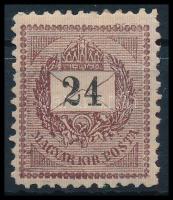 1889 24kr 11 1/2 fogazással (8.500)