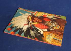 Kubasta, Vojtech:
[American Indian Hunt] [Indián vadászjelenet. Mozgatható elemeket is tartalmazó t...