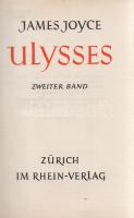 Joyce, James: Ulysses. (Roman.) Vom Verfasser geprüfte definitive Deutsche Ausgabe von Georg Goyert....