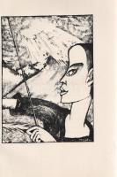 Flaubert, Gustave: 
Die Sage von Sankt Julian dem Gastfreiein. Mit 12 Original-Lithographien von Ma...