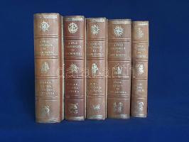 A Föld felfedezői és meghódítói I-V. [Teljes mű öt kötetben.]
Budapest, 1938. Révai Irodalmi Intéze...