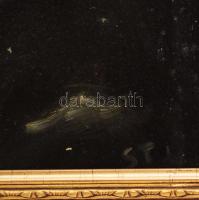 SP jelzéssel: Portré. Olaj, karton. Felületi sérülésekkel. 44x33,5 cm. Dekoratív, kissé sérült faker...