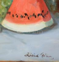 Zórád Géza (1896-1959): Csendélet. Olaj, vászon. Jelezve jobbra lent. 40x60 cm. Fakeretben